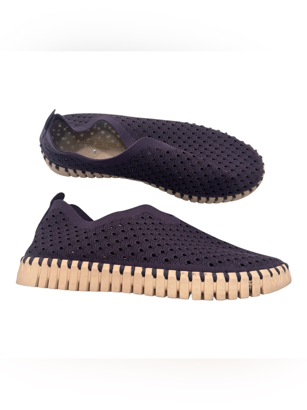 Ilse Jacobson Blue Tulip Platform Sneaker Womens 37 Comfort Shoes Slip On